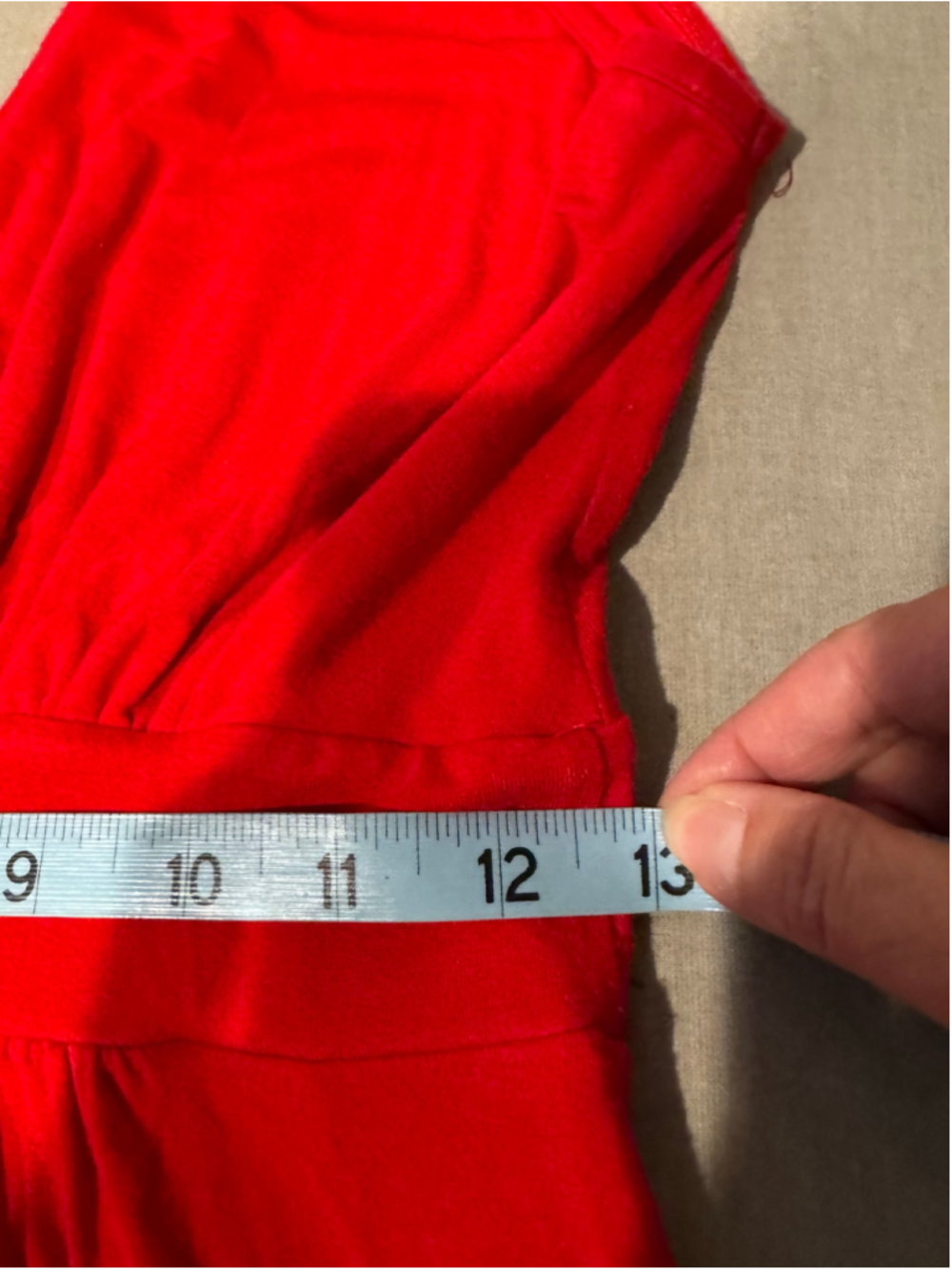 Women's fraiche by J Red sleeveless Deep V-Neck Pull-on Knit Maxi Dress Size M - Picture 9 of 10